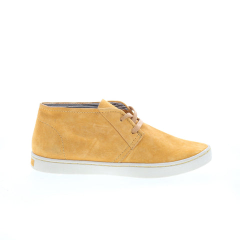 Hush Puppies Cille Gwen HW05491-700 Womens Gold Suede Ankle & Booties Boots