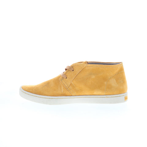 Hush Puppies Cille Gwen HW05491-700 Womens Gold Suede Ankle & Booties Boots