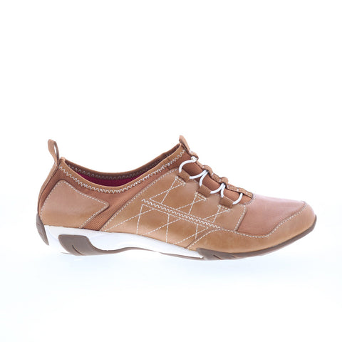 Hush Puppies Moyen HW05505-240 Womens Brown Leather Lifestyle Sneakers Shoes