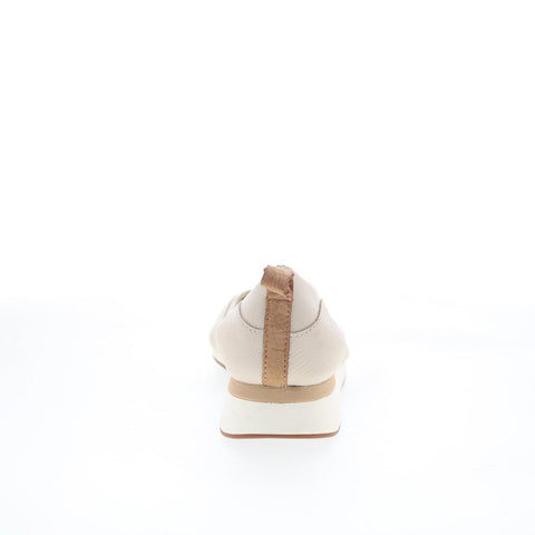 Hush Puppies Oceana Evaro HW05863-110 Womens Beige Leather Ballet Flats Shoes