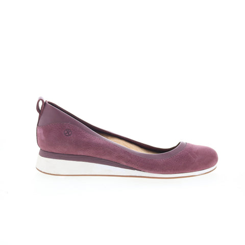 Hush Puppies Ohanna Evaro HW05864-609 Womens Purple Mary Jane Flats Shoes