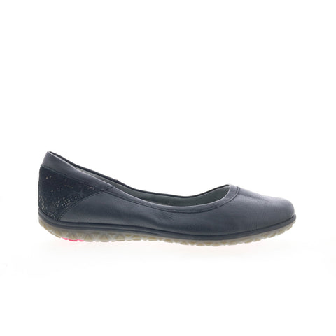 Hush Puppies Berkleigh Audra HW05866-001 Womens Black Ballet Flats Shoes