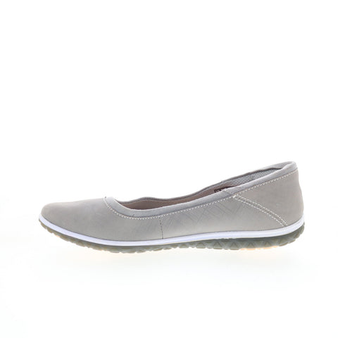 Hush Puppies Berkleigh Audra HW05866-021 Womens Gray Ballet Flats Shoes