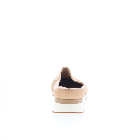 Hush Puppies Evaro Mules HW06296-230 Womens Brown Leather Mule Flats Shoes