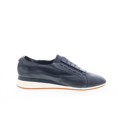 Hush Puppies Evaro Slip On HW06297-007 Womens Black Lifestyle Sneakers Shoes