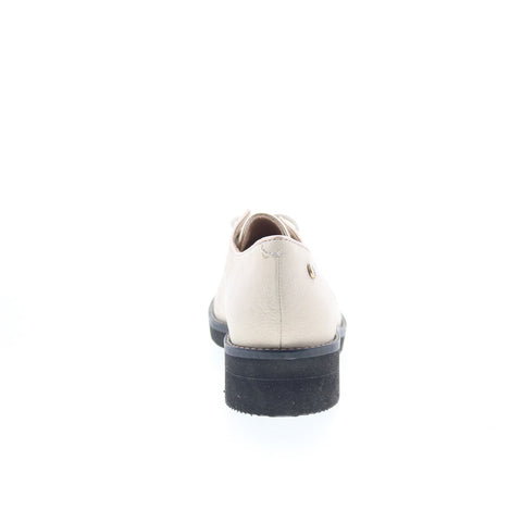Hush Puppies Cirneco Oxford HW06373-250 Womens Beige Oxford Flats Shoes