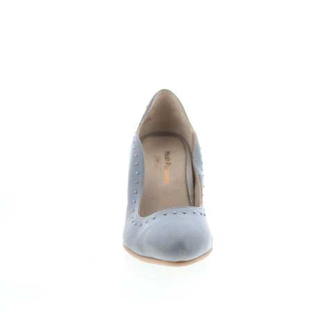 Hush Puppies Splendour HW06423-039 Womens Gray Leather Pumps Heels Shoes