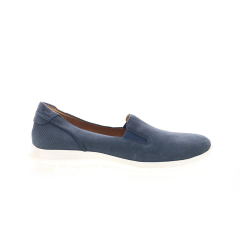 Hush Puppies Tricia PT  Slip On HW06731-410 Womens Blue Loafer Flats Shoes