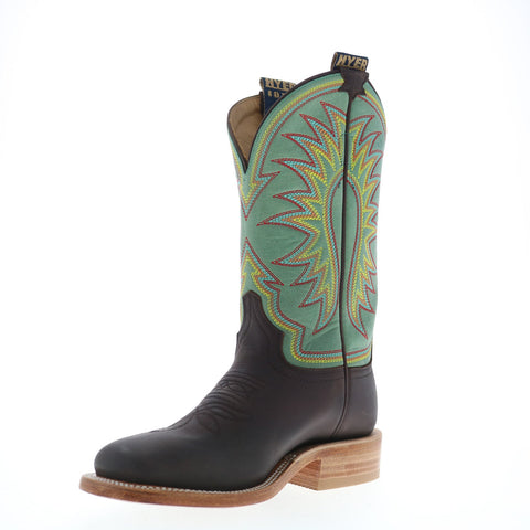 Hyer Spring Hill 11" HW41006 Womens Brown Cowhide Leather Western Cowboy Boots