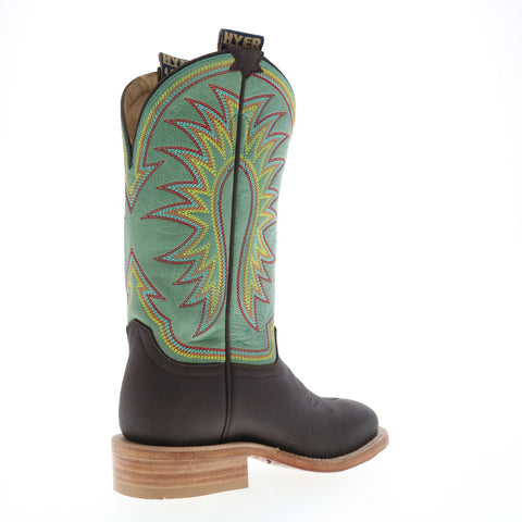 Hyer Spring Hill 11" HW41006 Womens Brown Cowhide Leather Western Cowboy Boots