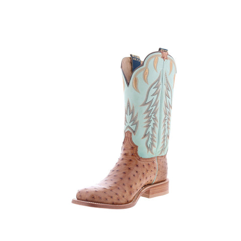 Hyer Harper 13" HW41008 Womens Brown Wide Leather Western Cowboy Boots