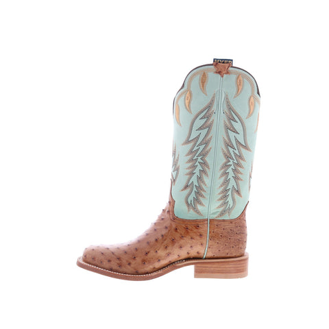 Hyer Harper 13" HW41008 Womens Brown Wide Leather Western Cowboy Boots