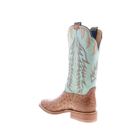 Hyer Harper 13" HW41008 Womens Brown Leather Slip On Western Cowboy Boots