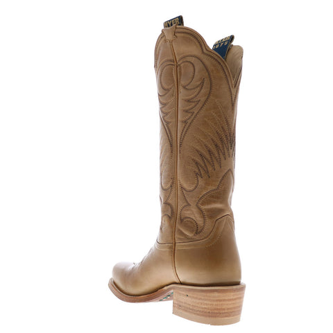 Hyer Leawood 13" HW42008 Womens Brown Wide Leather Western Cowboy Boots