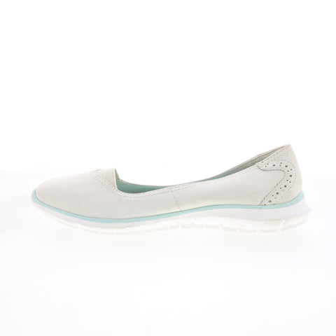 Hush Puppies Arvel Tricia HWF506638 Womens Gray Suede Loafer Flats Shoes