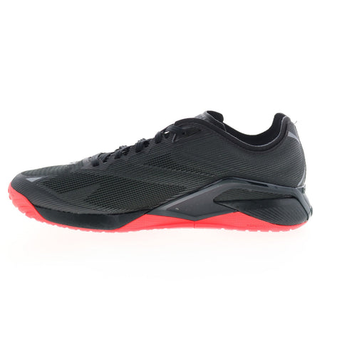 Reebok Nano X2 Froning Mens Black Canvas Athletic Cross Training Shoes