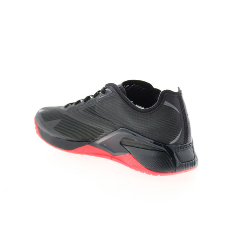 Reebok Nano X2 Froning Mens Black Canvas Athletic Cross Training Shoes