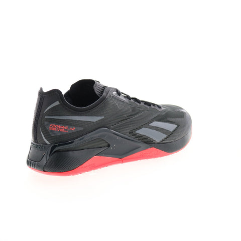 Reebok Nano X2 Froning Mens Black Canvas Athletic Cross Training Shoes