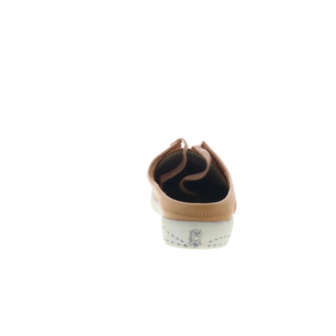 Softinos Idle IDLE717SOF-007 Womens Brown Leather Lifestyle Sneakers Shoes