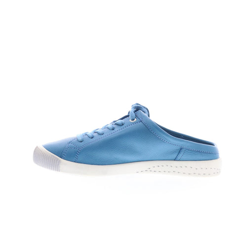 Softinos Idle IDLE717SOF-008 Womens Blue Leather Lifestyle Sneakers Shoes