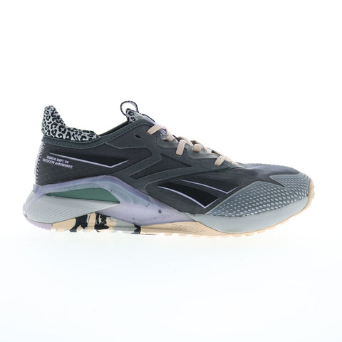 Reebok Nano X2 TR Adventure Womens Black Canvas Athletic Cross Training Shoes