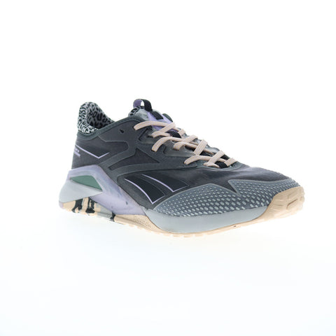 Reebok Nano X2 TR Adventure Womens Black Canvas Athletic Cross Training Shoes