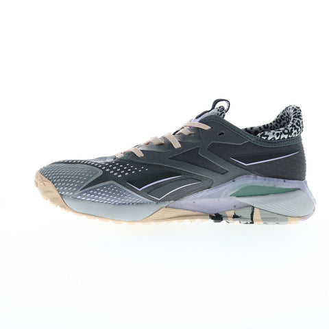 Reebok Nano X2 TR Adventure Womens Black Canvas Athletic Cross Training Shoes
