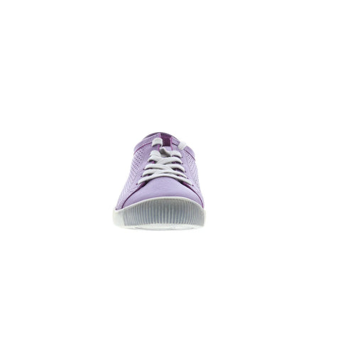Softinos Ica ICA388SOF-049 Womens Purple Leather Lifestyle Sneakers Shoes