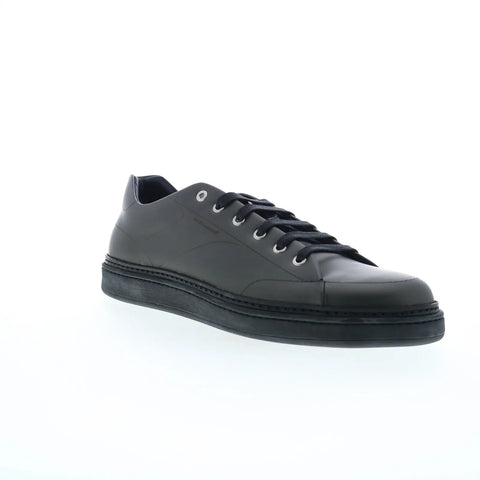 Di Bianco Imola Laser Eternity Mens Gray Leather Lifestyle Sneakers Shoes