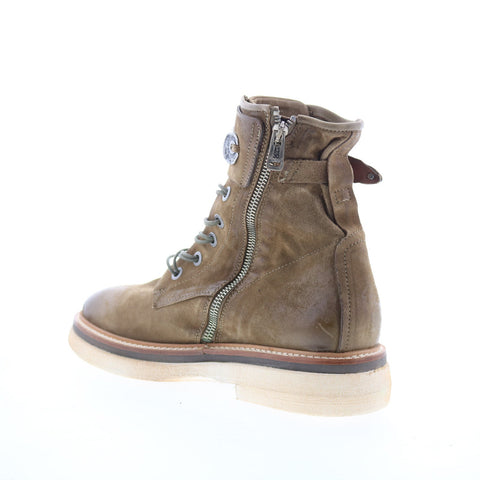 A.S. 98 Ingle Womens Brown Leather Lace Up Casual Dress Boots