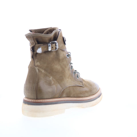 A.S. 98 Ingle Womens Brown Leather Lace Up Casual Dress Boots