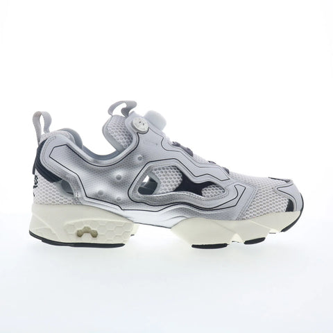 Reebok Instapump Fury 94 Mens White Mesh Slip On Lifestyle Sneakers Shoes