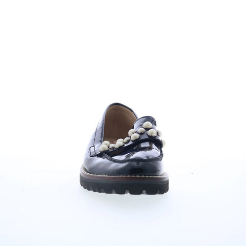 Hush Puppies Isabella Pearl Womens Black Casual Loafers & Slip Ons Shoes