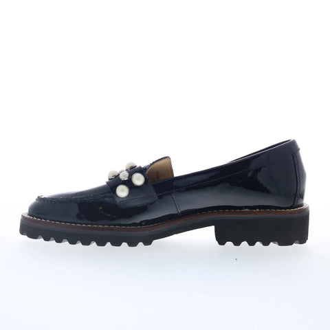Hush Puppies Isabella Pearl Womens Black Casual Loafers & Slip Ons Shoes