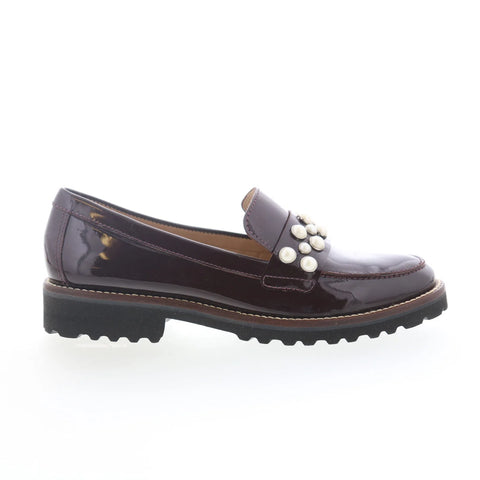 Hush Puppies Isabella Pearl H509675 Womens Red Casual Loafers & Slip Ons Shoes