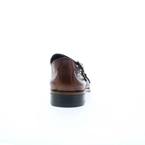 Di Bianco Isernia Peccary Mens Brown Oxfords & Lace Ups Casual Shoes