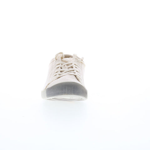 Softinos Isla ISLA154SOF-635 Womens Beige Canvas Lifestyle Sneakers Shoes