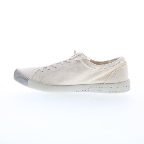 Softinos Isla ISLA154SOF-635 Womens Beige Canvas Lifestyle Sneakers Shoes