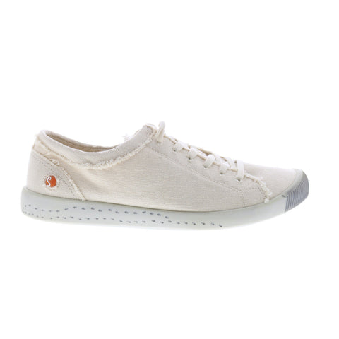 Softinos Isla ISLA154SOF-635 Womens Beige Canvas Lifestyle Sneakers Shoes