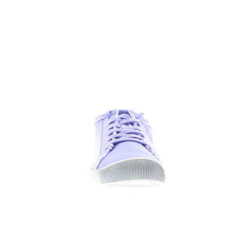 Softinos Isla ISLA154SOF-642 Womens Purple Canvas Lifestyle Sneakers Shoes