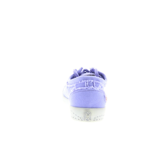 Softinos Isla ISLA154SOF-642 Womens Purple Canvas Lifestyle Sneakers Shoes