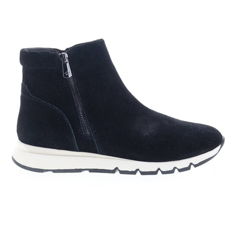 Easy Spirit Ives SEIVES Womens Black Suede Zipper Casual Dress Boots
