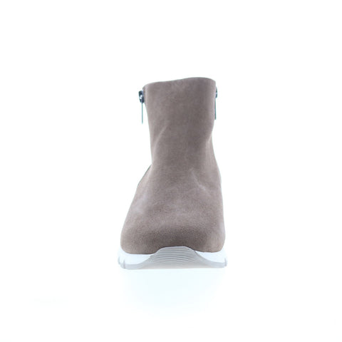 Easy Spirit Ives SEIVES Womens Brown Suede Zipper Casual Dress Boots