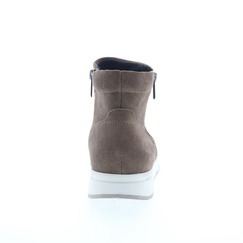 Easy Spirit Ives SEIVES Womens Brown Suede Zipper Casual Dress Boots