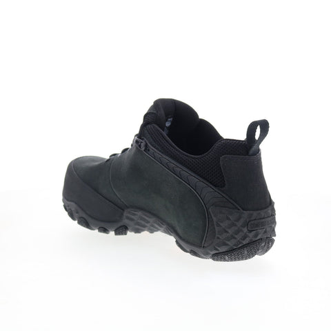 Merrell Cham Flux Leather WP Carbon Fiber Mens Black Work & Safety Shoes