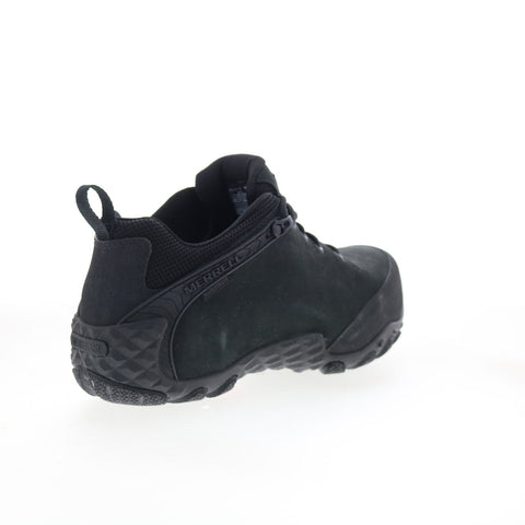 Merrell Cham Flux Leather WP Carbon Fiber Mens Black Work & Safety Shoes