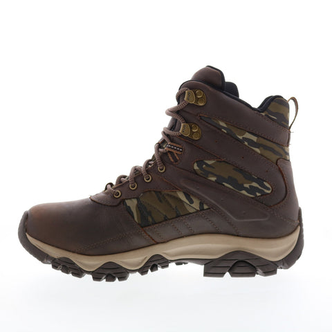 Merrell Moab 2 Timber 6" Waterproof J004651 Mens Brown Leather Work Boots