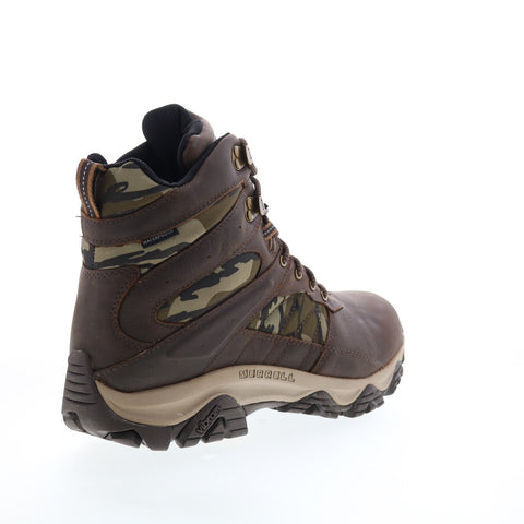 Merrell Moab 2 Timber 6" Waterproof J004651 Mens Brown Leather Work Boots
