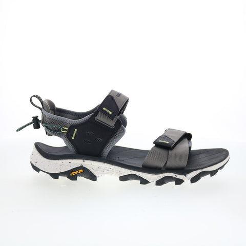 Merrell Speed Fusion Strap J004989 Mens Gray Canvas Strap Sport Sandals Shoes
