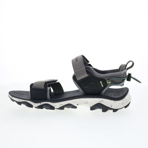 Merrell Speed Fusion Strap J004989 Mens Gray Canvas Strap Sport Sandals Shoes
